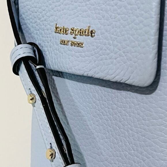Kate Spade New York | Roulette North South Crossbody in Pale Hydrangea - Picture 13 of 14